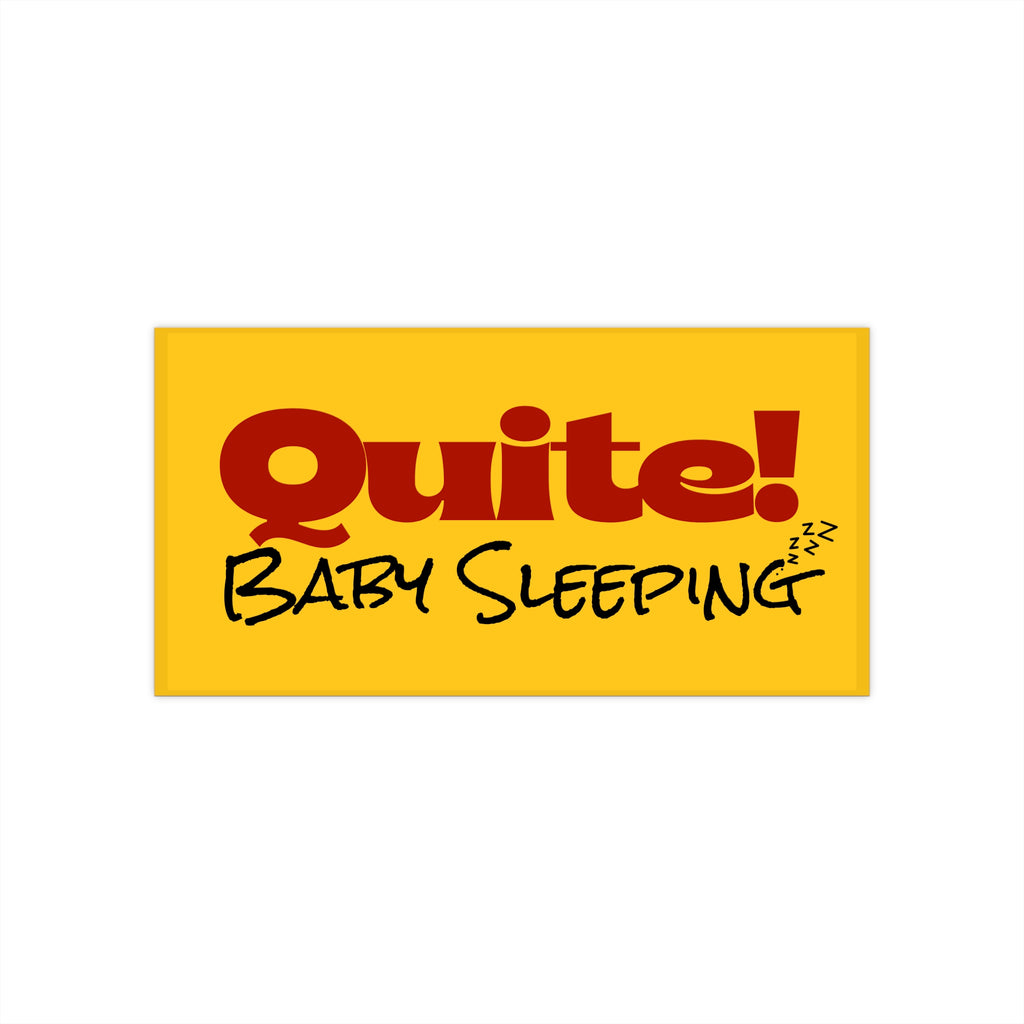 Quite! Baby is Sleeping Bumper Stickers