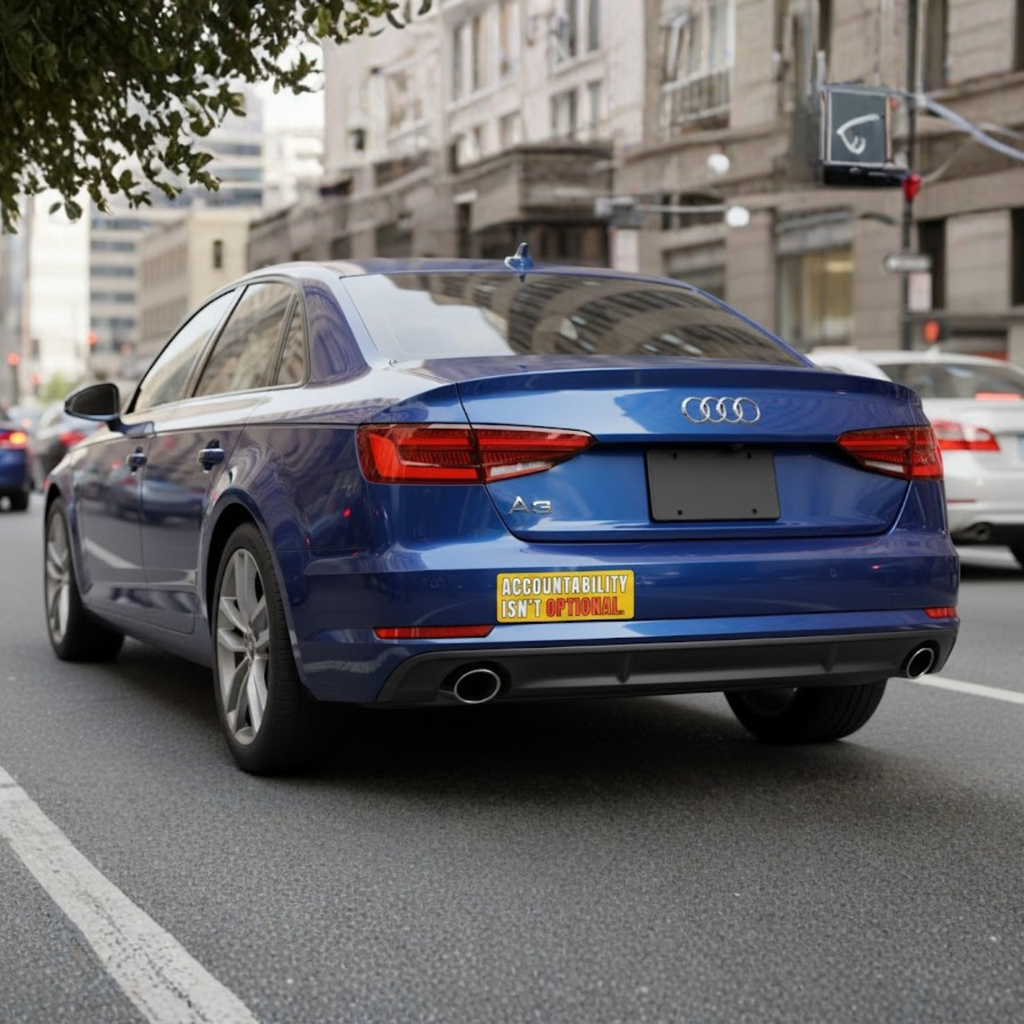Accountability Isn't Optional Bumper Sticker